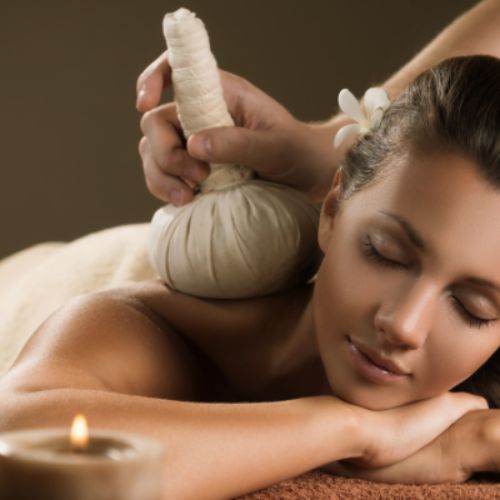 Thai herbal compress massage {town}